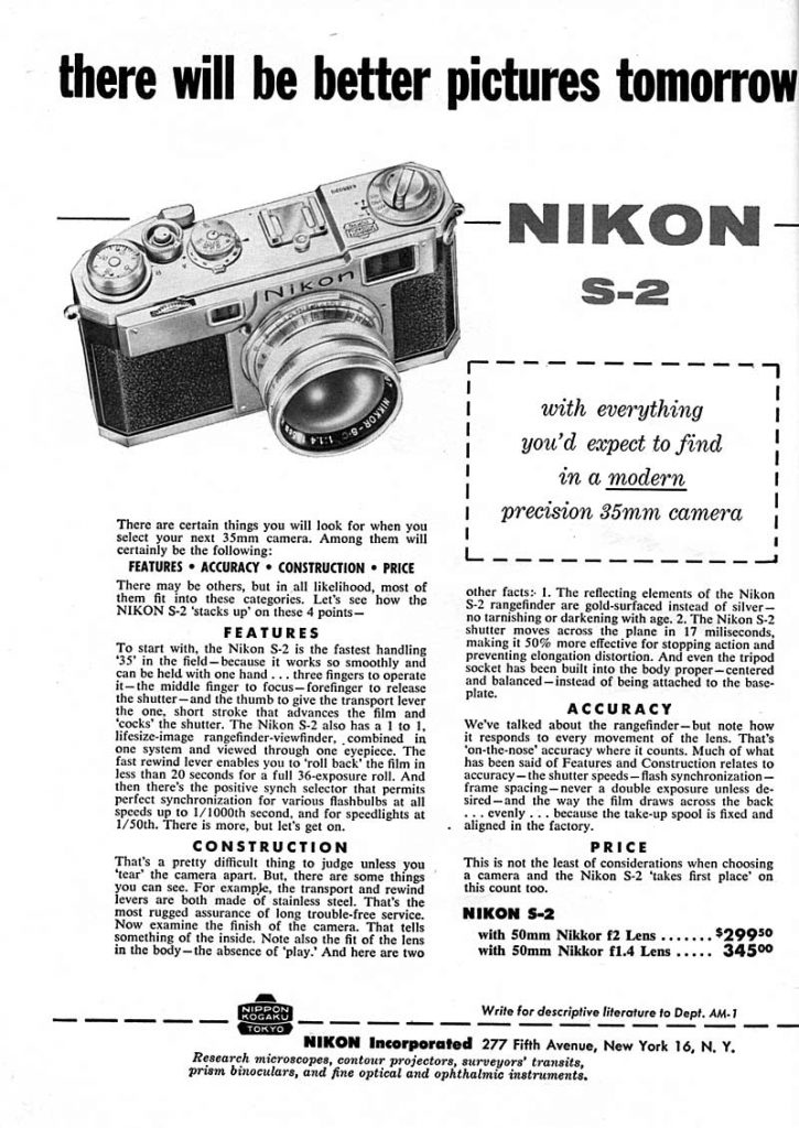 vintage nikon cameras