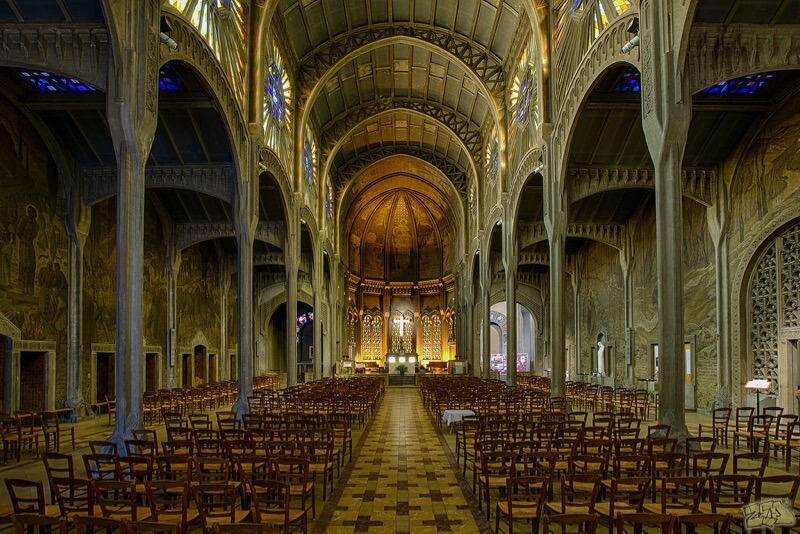 Eglise Saint Christophe de Javel, Parijs.
