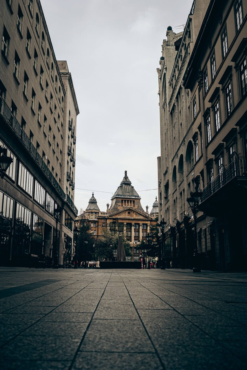 Horváth Dániel - Budapest empty street